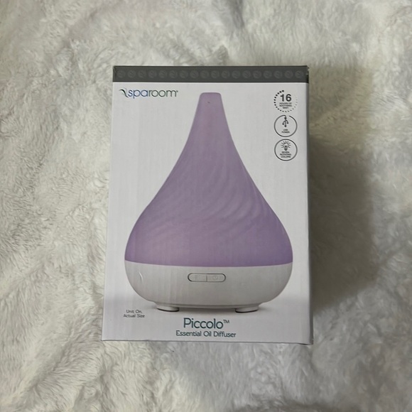 Sparoom Helix Rotating 7 Colors Essential Oil Misting Diffuser - Picture 1 of 8